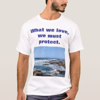 O que adoramos... camiseta Homens