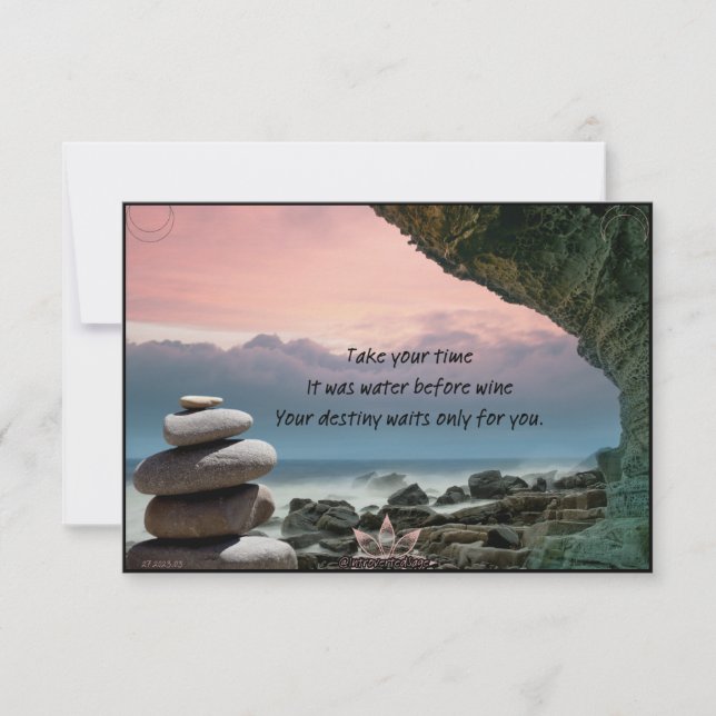 O que aguarda o convite (vazio) (Frente)