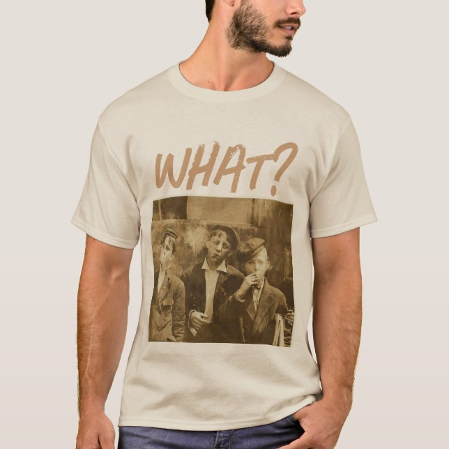 O quê? Camisa T (Frente)