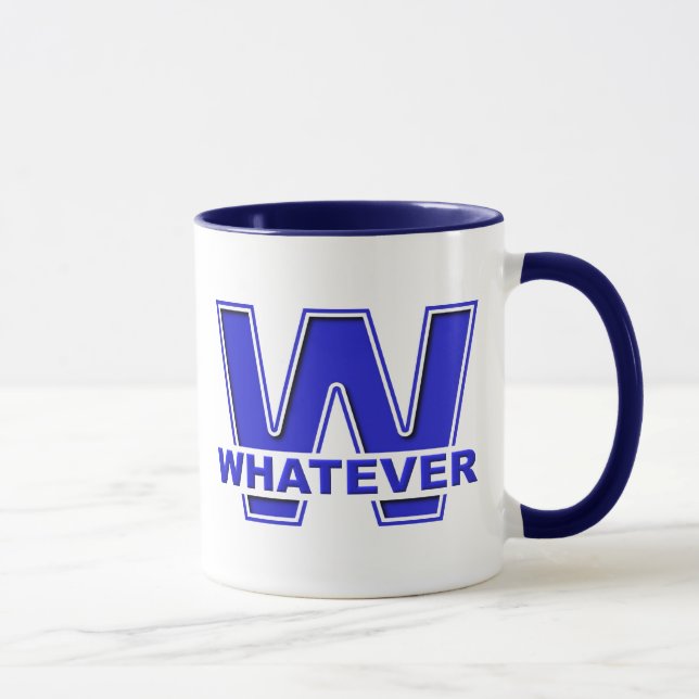 O que caneca engraçada (Direita)