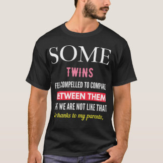 o que dar aos gêmeos, camiseta divertida de aniver