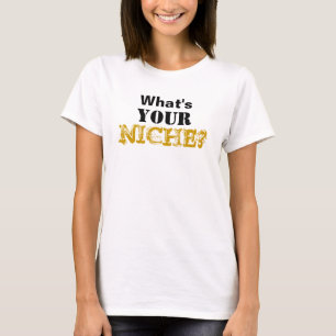 O que é seu t-shirt do divertimento da ameia