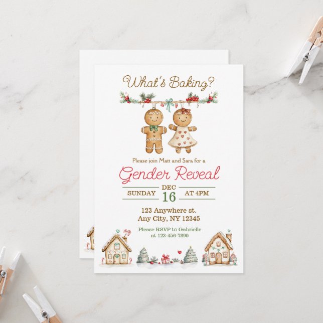 O que é Sexo de Criação Revela Convite (Frente/Verso In Situ)