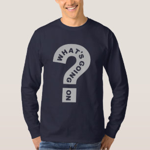 O que está acontecendo na camisa