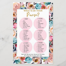 O que está na sua bolsa Jogo de Chuveiro, Jogos de