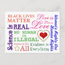 O que eu acredito no cartão postal