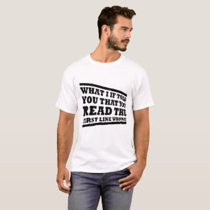 O Que Eu Se Eu Te Contasse Camiseta Engraçada