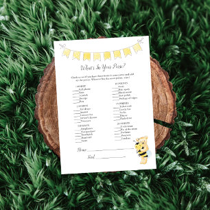 O que há no seu cartão de ursinho de peluche?