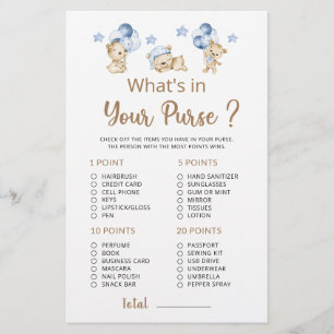 O que há no seu Chá de fraldas de Urso de Carneiro