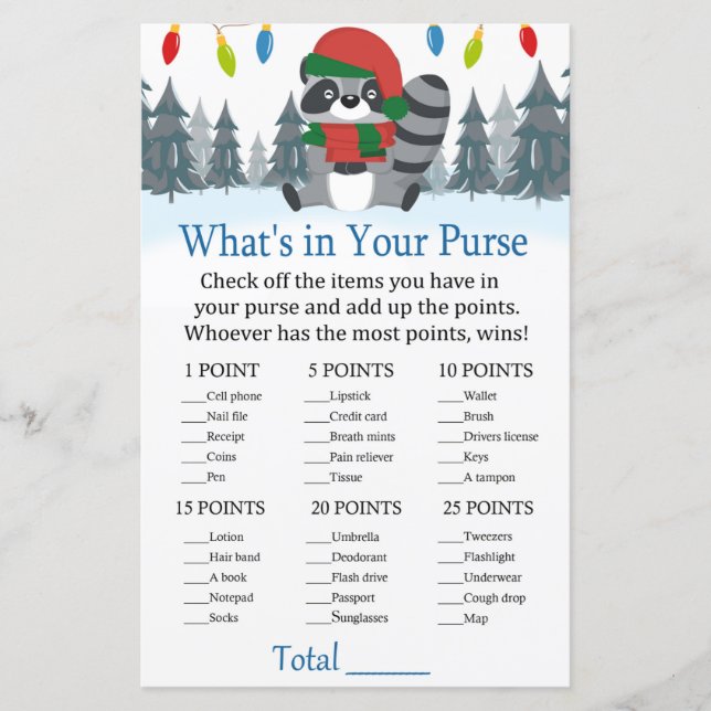 O que há no seu jogo de bolsa? (Frente)