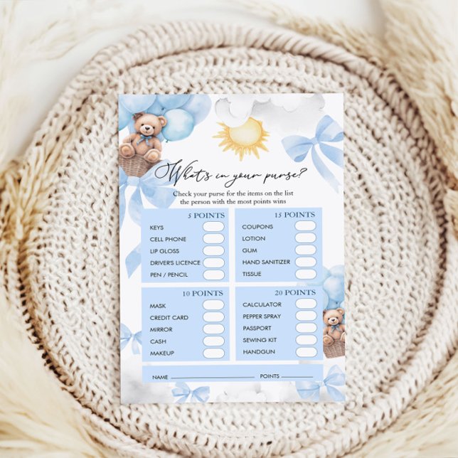 O que há no seu jogo de Chá de fraldas (Criador carregado)