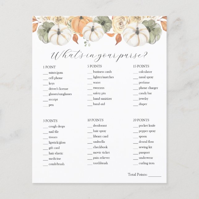 O que há no seu jogo de Chá de panela (Frente)