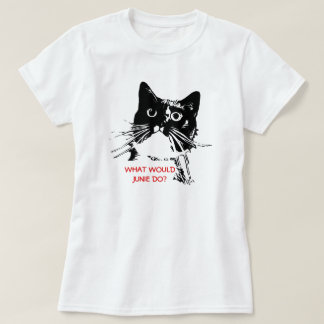 O que Junie faria o t-shirt
