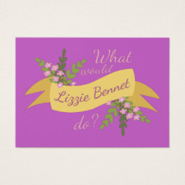 O Que Lizzie Bennet Faria? II