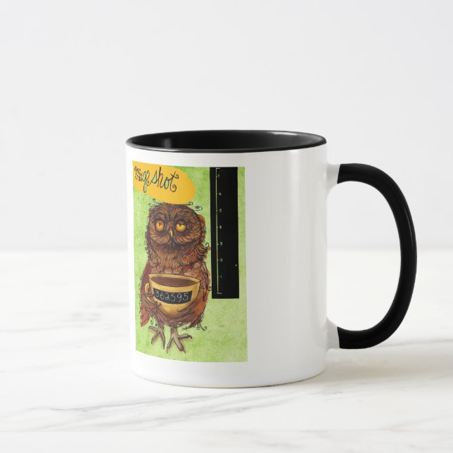 O que meu #Coffee me diz - tiro de caneca da (Direita)