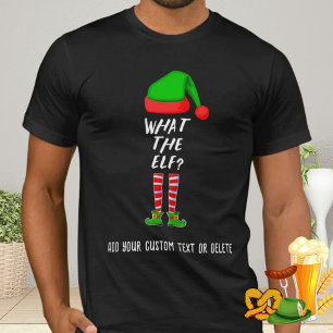 O que o Elfo? Camiseta de Natal Família Coordenada