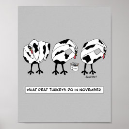 O que os Perus Surdos fazem na Poster de novembro