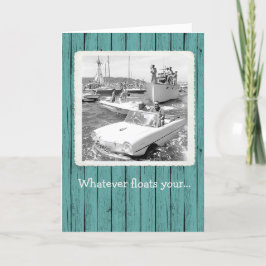 O Que Quer Que Chegue... Cartão de Aniversário