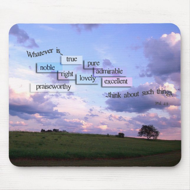 O que quer que é… mousepad verdadeiro (Frente)