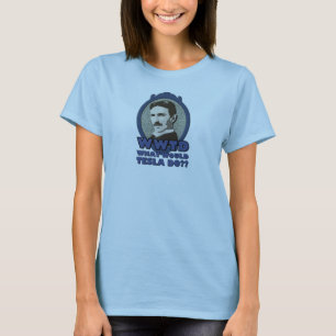 O que Tesla faria o t-shirt