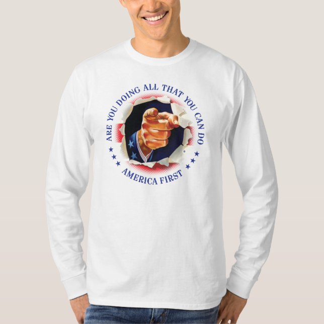 O que você está fazendo na camiseta (Frente)