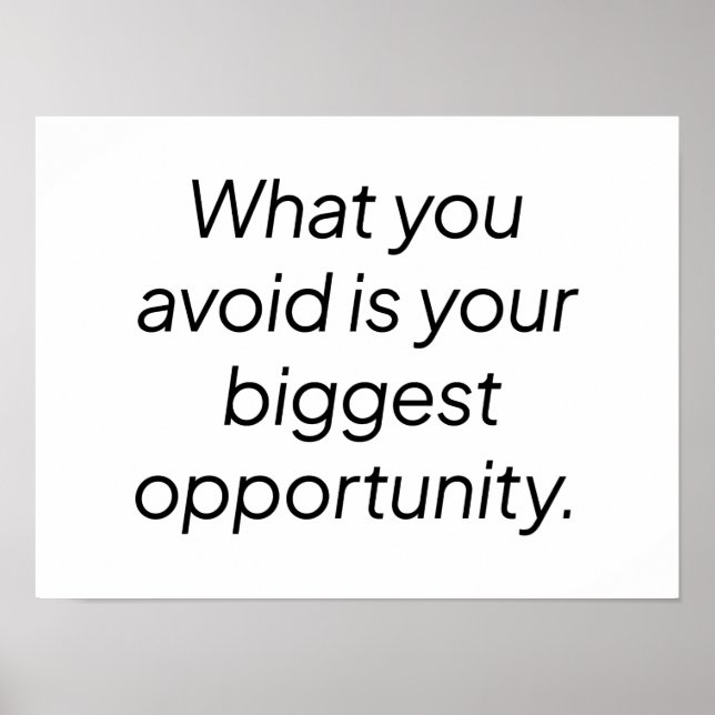 O que você evita de Poster (Frente)