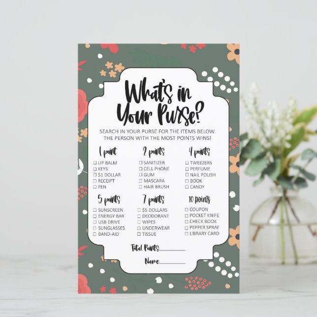 O Que Você Tem na Bolsa Jogo de Chá de Panela (Em pé/Frente)