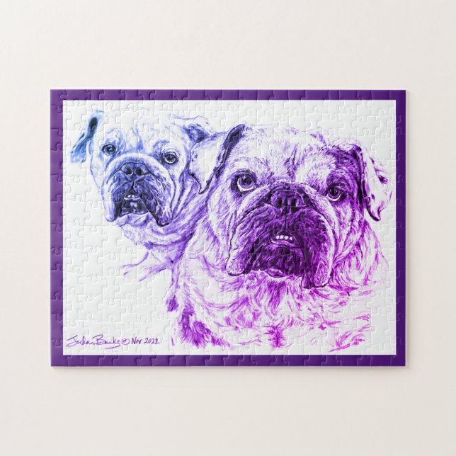 O Quebra-cabeça de Divas Baldes (Horizontal)