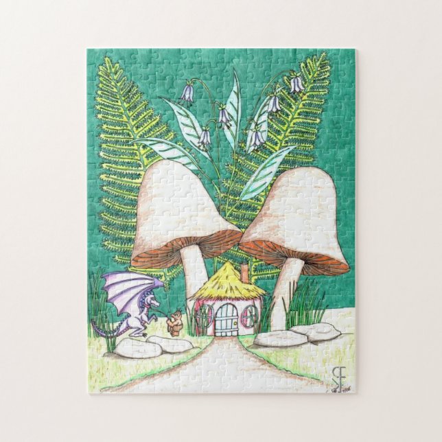 O quebra-cabeça de serra de vaivém do dragão do (Vertical)