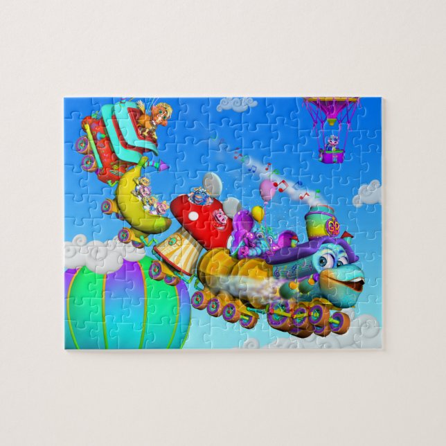 O quebra-cabeça do divertimento de GiggleBelly (Horizontal)