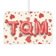 O Quiero Mucho Red Heart Confetti 3d Letters