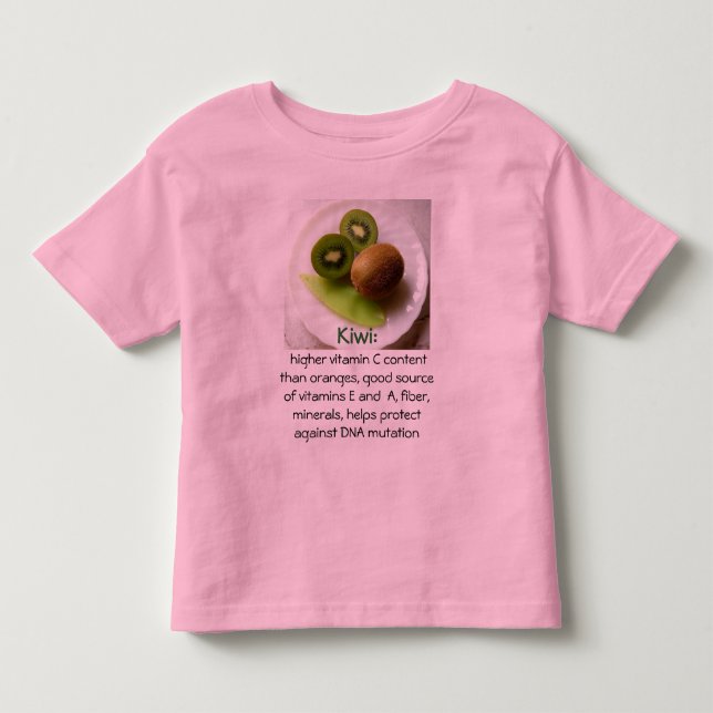 O quivi caçoa a camisa da criança (Frente)
