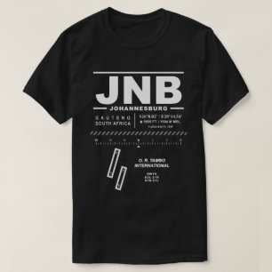 O. R. Tambo Aeroporto Internacional JNB T-Shirt