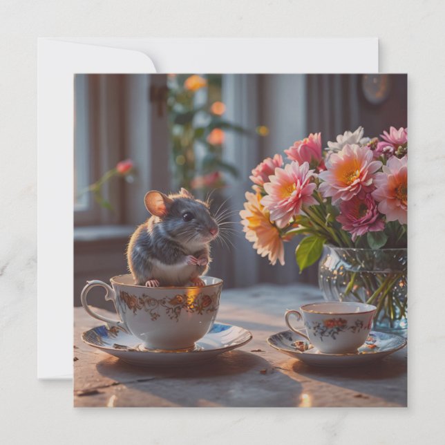 O rato vem ao chá (Frente)