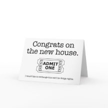 O refrigerador do Housewarming endireita o cartão