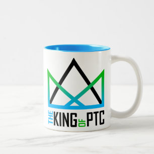 "O REI caneca do Dois-Tom do PTC"