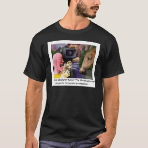 O Relinchador de Cavalos Camisetas Divertidas Pres
