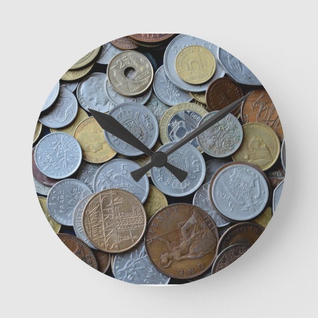 O relógio de dinheiro (Frente)