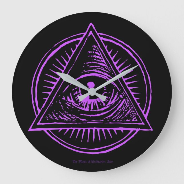 O Relógio de Olhos Mágicos (Frente)