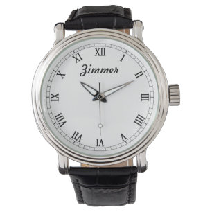 O relógio personalizado elegante dos homens