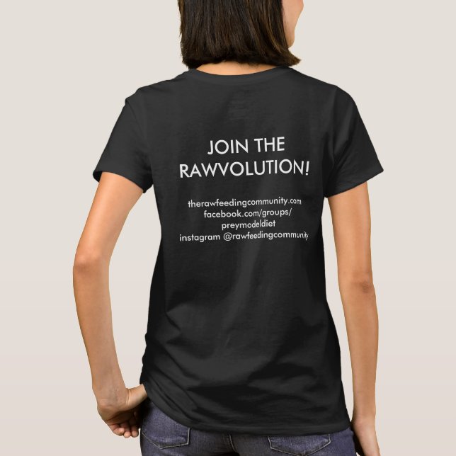 O RFC JUNTA-SE à camisa das mulheres de (Verso)