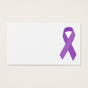 O RIBBON PURPLE CAUSA apoio à doença de Alzheime