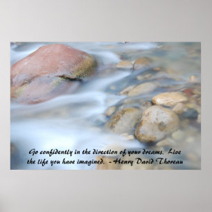 O rio balança o poster