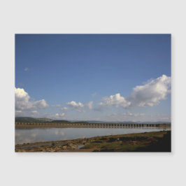 O rio Kent em Arnside Cumbria Inglaterra