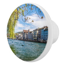 O rio Limmat, Zurique
