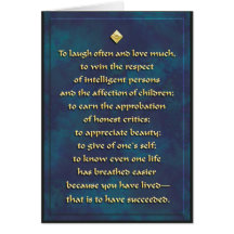 O riso frequentemente, ama muito… Cartão