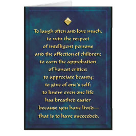 O riso frequentemente, ama muito… Cartão