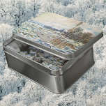 O rompimento do gelo por Claude Monet<br><div class="desc">O Break Up of the Ice (1880), de Claude Monet, é uma pintura impressionista de belas artes que apresenta gelo quebrando no rio Sena perto de Vétheuil, oeste de Paris, França. Sobre o artista: Claude Monet (1840-1926) foi o fundador do movimento de pintura impressionista francês, com a maioria de suas...</div>