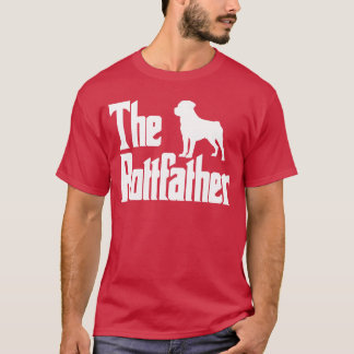 O RottFather Camiseta engraçada de Rottweiler Pai