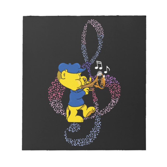 O Rumpus Musical de Ferald! Bloco de notas (Frente)